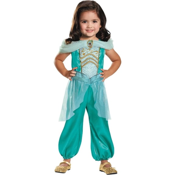 Disguise Toddler Girls' Jasmine Classic Costume - 3T-4T