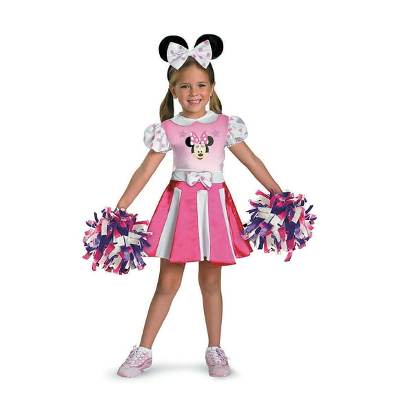 Disguise Toddler Girls' Minnie Mouse Cheerleader Costume - Size 2T