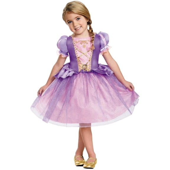Disguise Toddler Girls' Rapunzel Classic Costume - Size 2T