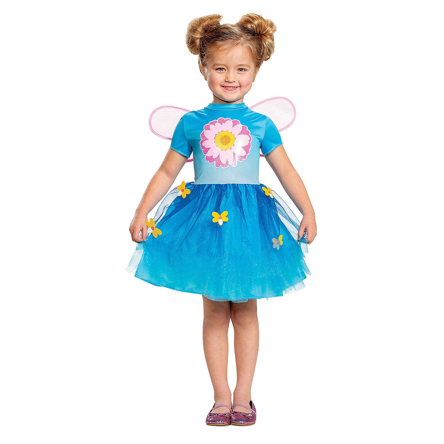 Disguise Toddler Girls' Sesame Street Abby Dress Costume - 2T