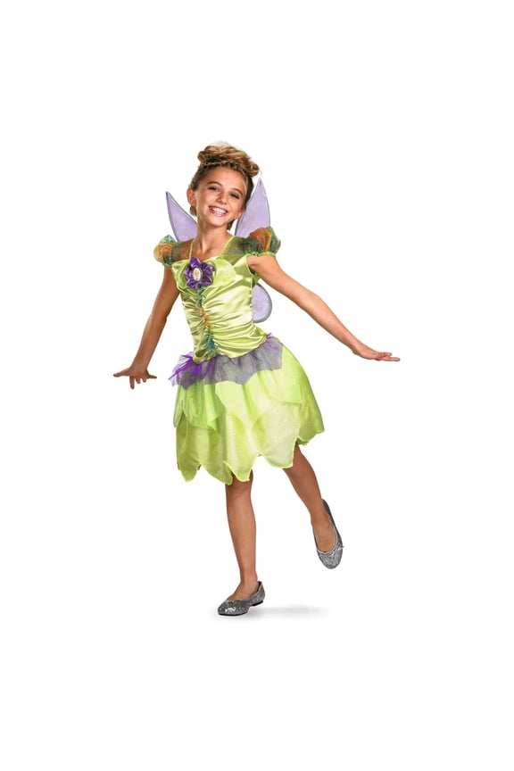 Toddler Girls' Tinker Bell Rainbow Costume - Size 3T-4T