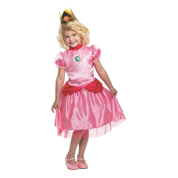 Disguise Toddler Girls' Toddler Princess Peach Costume - Size 2T