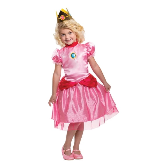 Disguise Toddler Girls' Toddler Princess Peach Costume - Size 2T