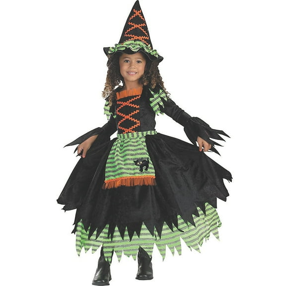 Disguise Toddler Girls' Witch Storybook Costume - Size 3T-4T