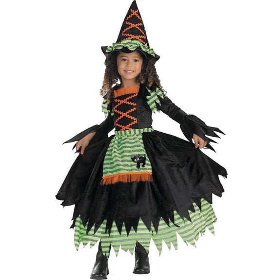 Disguise Toddler Girls' Witch Storybook Costume - Size 3T-4T