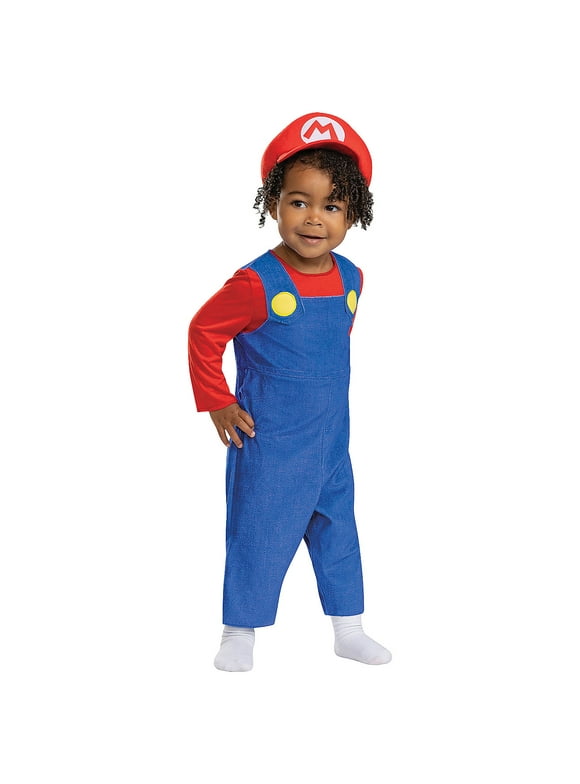 Disguise Toddler Mario Costume - Size 12-18 Months