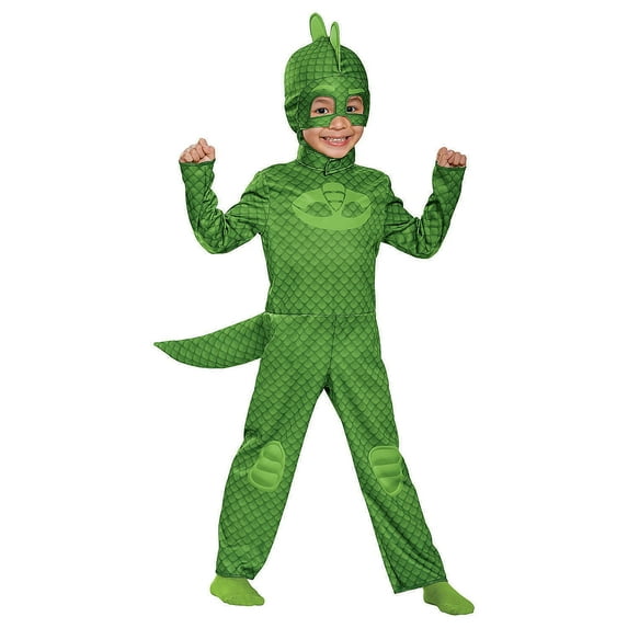 Disguise Toddler PJ Masks Gekko Costume - Size 3T-4T