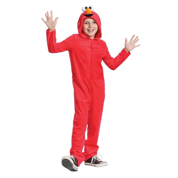 Disguise Toddler Sesame Street Adaptive Elmo Jumpsuit Costume - Size 3T-4T