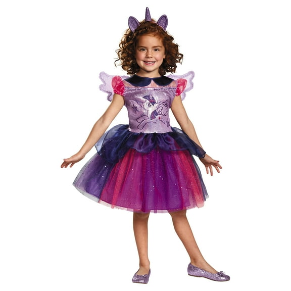 Disguise Twilight Sparkle Tutu Deluxe My Little Pony Costume, Medium/7-8 Purple M (7-8)
