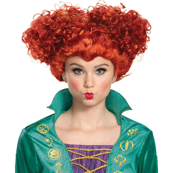 Disney Hocus Pocus Wini Deluxe Adult Costume Wig | One Size