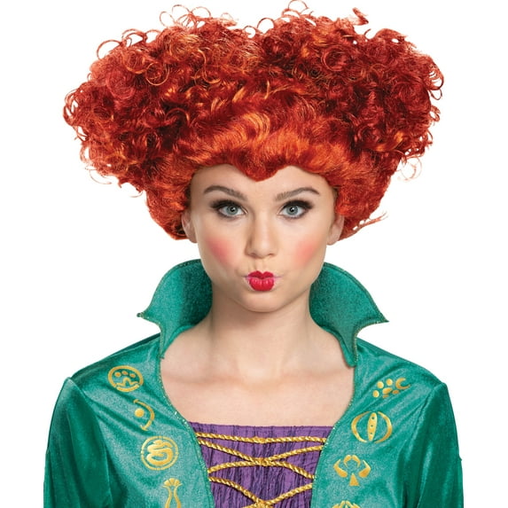 Disney Hocus Pocus Wini Deluxe Adult Costume Wig | One Size