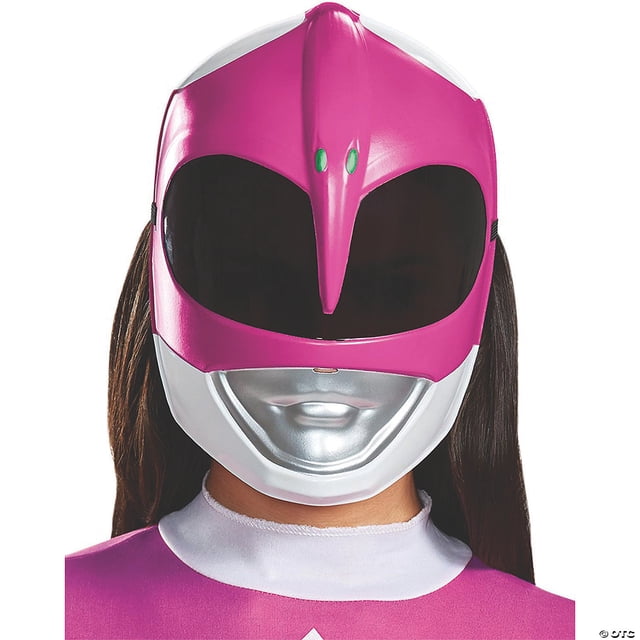 Adult's Womens Power Rangers Pink Ranger Mask Costume Accessory ...