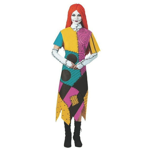 Disguise Women's The Nightmare Before Christmas Sally Dress Costume - Size Large