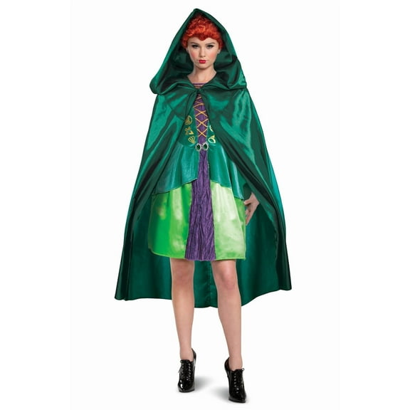 Disguise Women's WINI Sanderson Costume Cape, Official Hocus Pocus Outfit Accessory, Multicolored, One Size