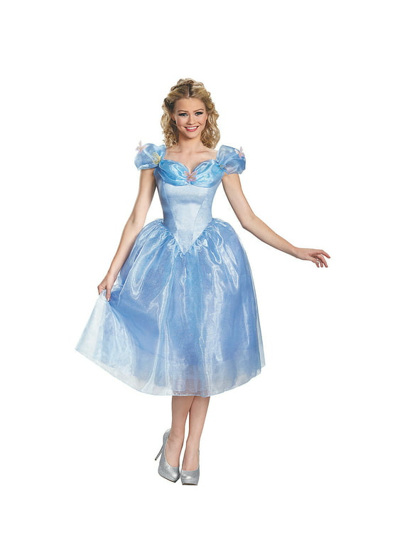 Disguise Womens Disney Cinderella Deluxe Costume - Size Large