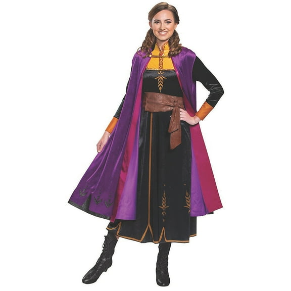 Disguise Womens Disney Frozen 2 Anna Deluxe Costume - Size Medium