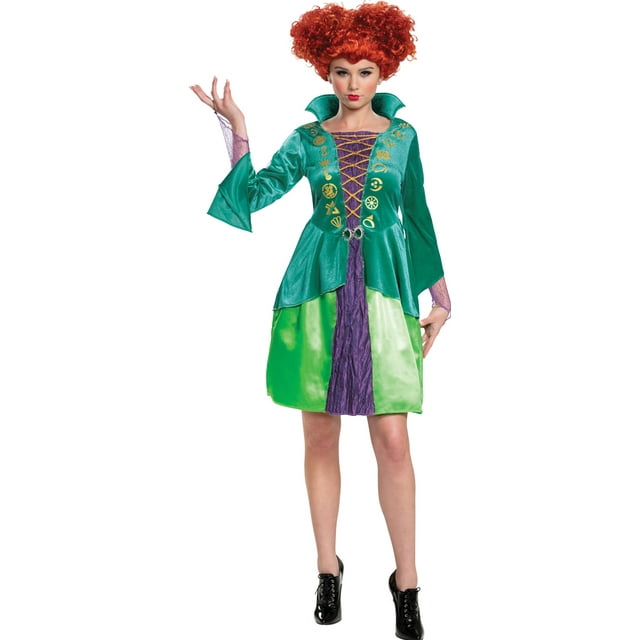 Disguise Womens Disney Hocus Pocus Winifred Sanderson Costume - Small