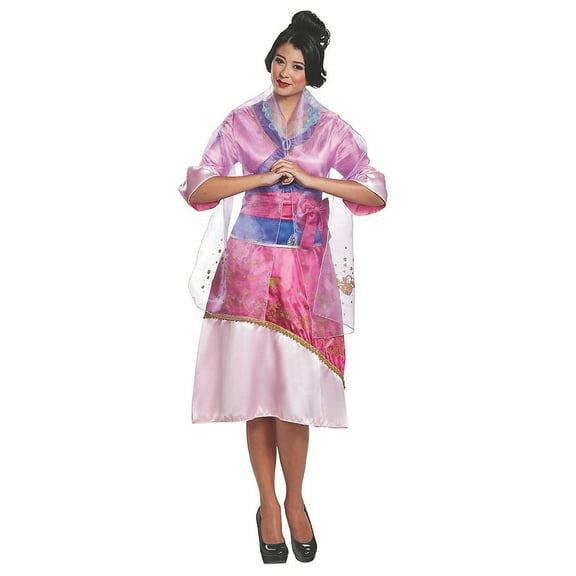 Disguise Womens Disney Mulan Deluxe Costume - Size Medium