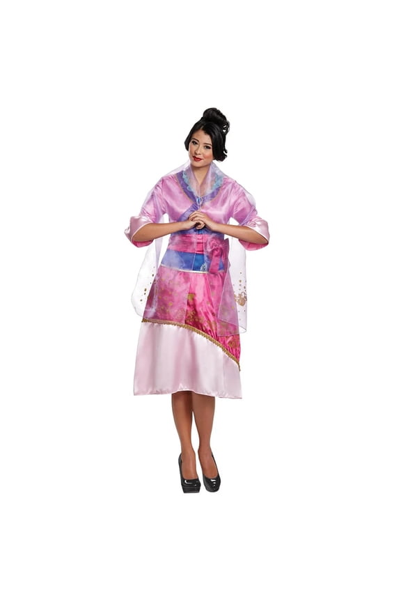 Womens Disney Mulan Deluxe Costume - Size Small