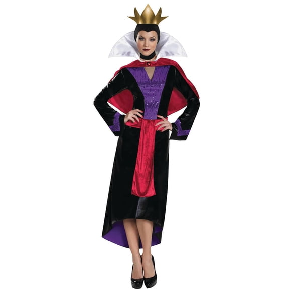 Disguise Womens Disney Snow White Deluxe Evil Queen Costume - Small