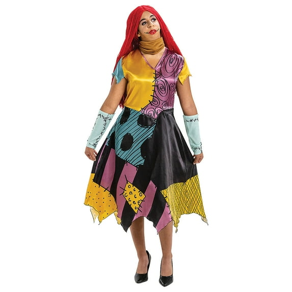 Disguise Womens Disney The Nightmare Before Christmas Ragdoll Sally Adaptive Costume - Size X Large