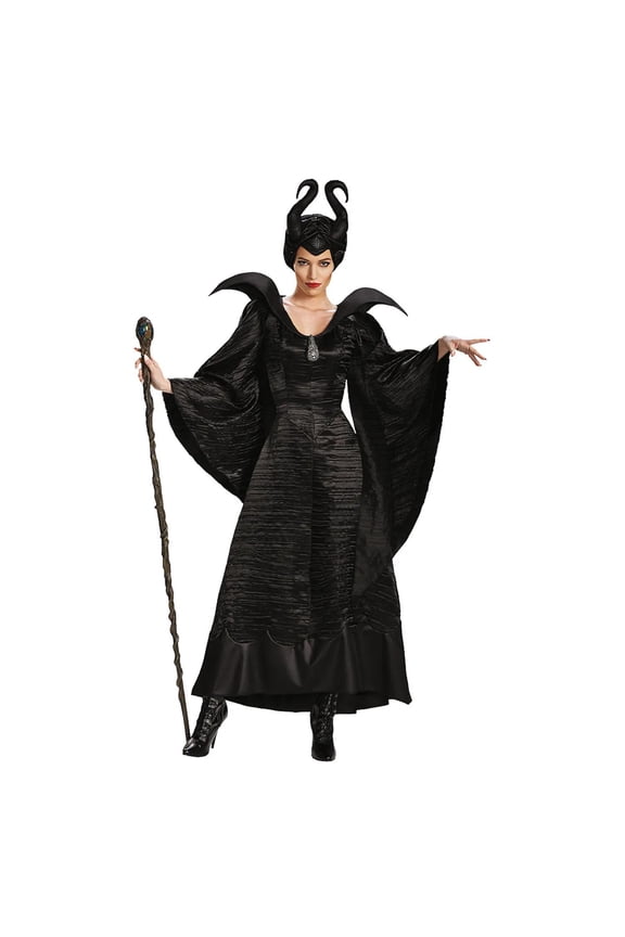 Womens Maleficent Christening Gown Deluxe Costume - Size Large