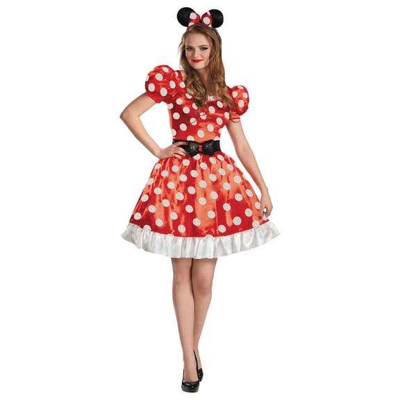 Disguise Womens Minnie Mouse Costume - Size X Large