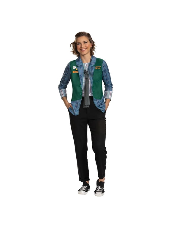 Womens Netflix Stranger Things Robin Buckley Video Shop Deluxe Costume - Size Small