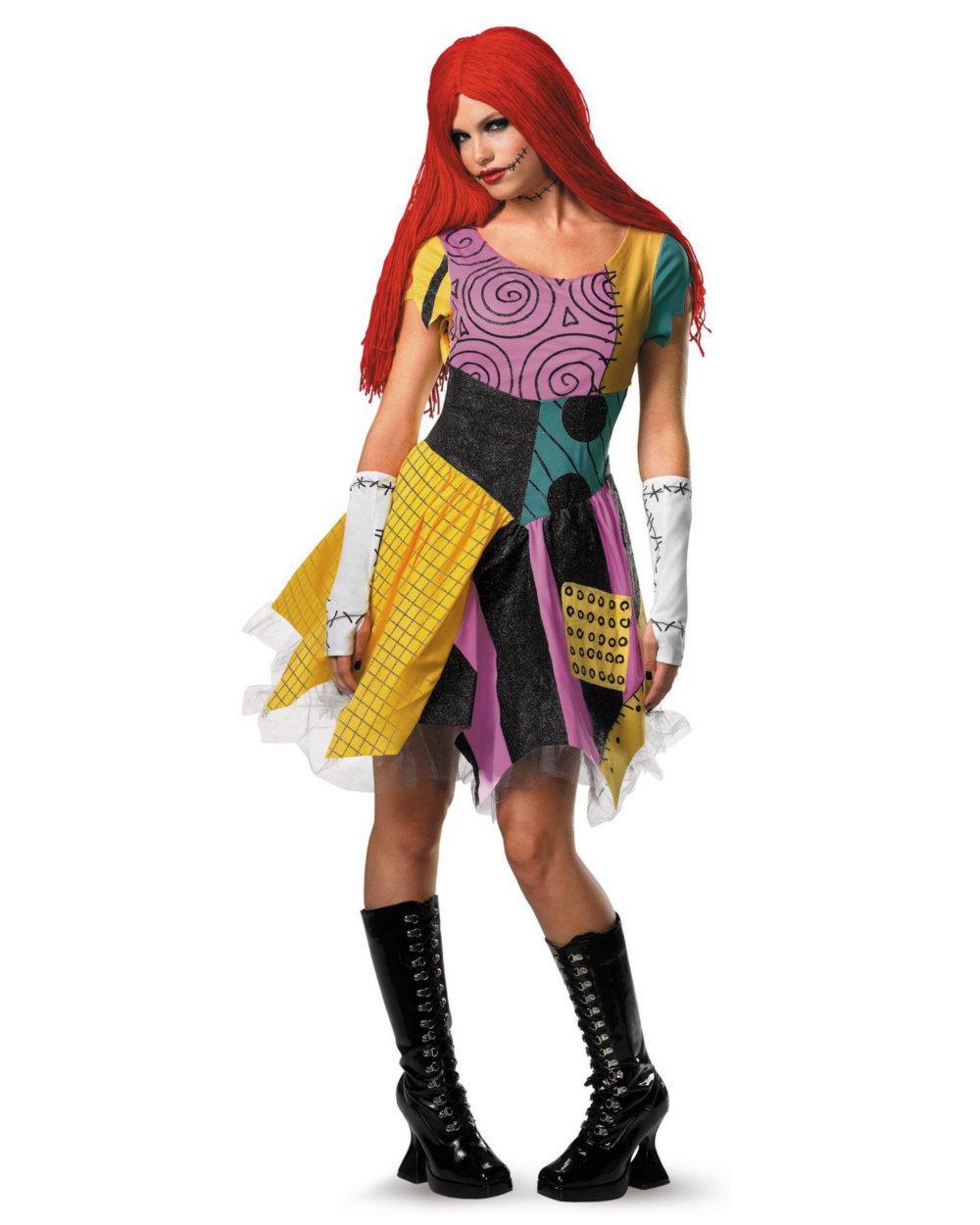 Disguise Womens Nightmare Before Christmas Fab Ragdoll Sally Dress 