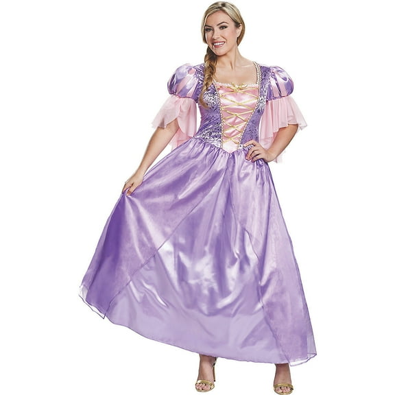 Disguise Womens Rapunzel Deluxe Costume - Size Medium