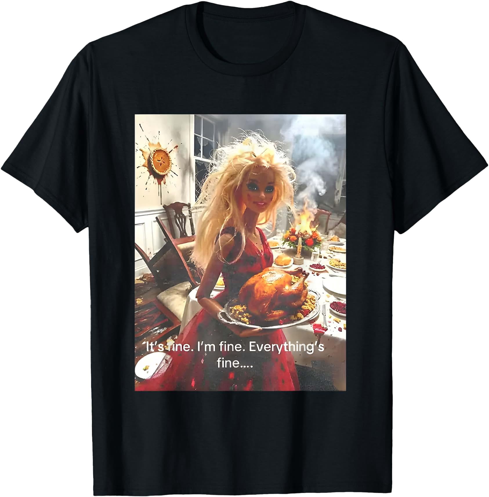 Discuting Room Disgusting Doll Face T-Shirt - Walmart.com