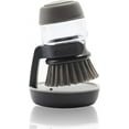 thumbnail image 1 of Dish Brush with Soap Dispenser, Soap Dispensing Palm Brush, Kitchen Scrub Brushes Scrubber with Holder for Dish Sink Pot Pan Washing and Cleaning, 1 of 9