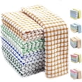thumbnail image 1 of Furkithn Dish Cloths for Kitchen Washing Dishes, Super Absorbent Dish Rags, Cotton Kitchen Dish Towels Pack of 16, 12x12 Inches, 1 of 7