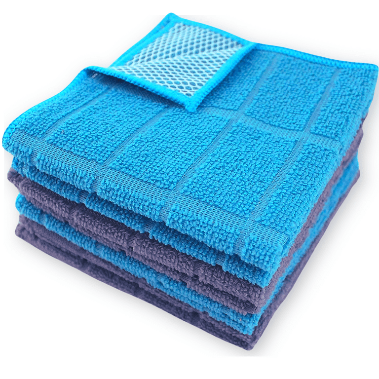 Dish Cloths for Washing Dishes Teal Kitchen Cloths Cleaning Cloths