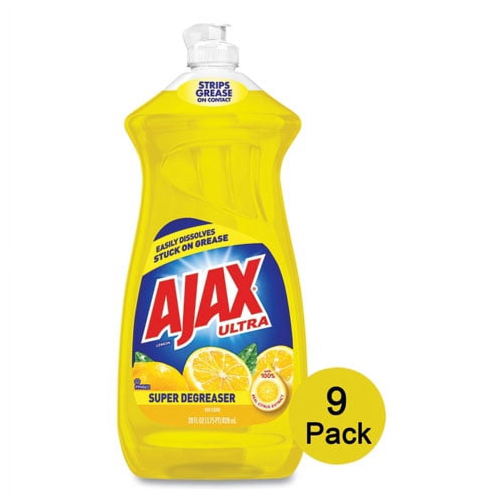 Dish Detergent, Lemon Scent, 28 Oz Bottle, 9/carton | Bundle of 10 Cartons