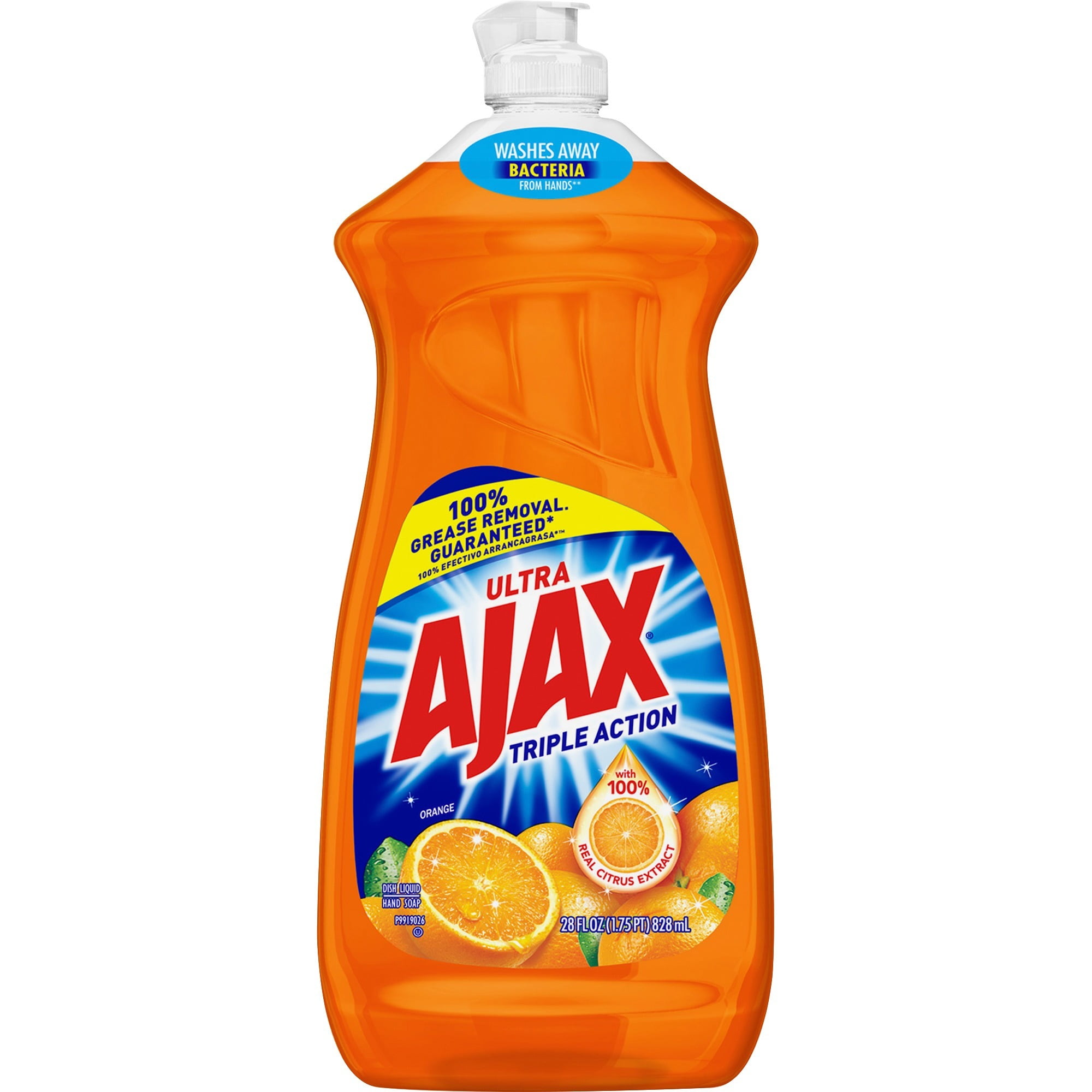 Dish Detergent, Liquid, Orange Scent, 28 Oz Bottle, 9/carton | Bundle of 5 Cartons