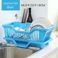 Dish Drying Kitchen Utensils Drainer Rack with Drain Board Countertop ...