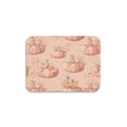 thumbnail image 1 of Dish Drying Mat Absorbent Dish Drainer Kitchen Counter 15.7x11.8inch Dish Drying Pad for Countertops Sinks Draining Racks Pastel Pink Pumpkins and Flowers, 1 of 9