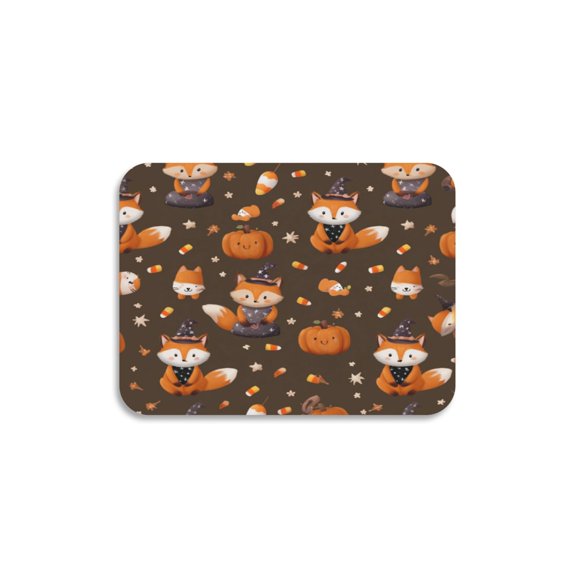 Dish Drying Mat Absorbent Dish Drainer Kitchen Counter 15.7x11.8inch Dish Drying Pad for Countertops Sinks Draining Racks Cute Foxes in Cute Costumes