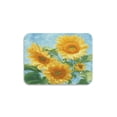 thumbnail image 1 of Dish Drying Mat Absorbent Dish Drainer Kitchen Counter 15.7x11.8inch Dish Drying Pad for Countertops Sinks Draining Racks Sunflower Oil Painting, 1 of 9
