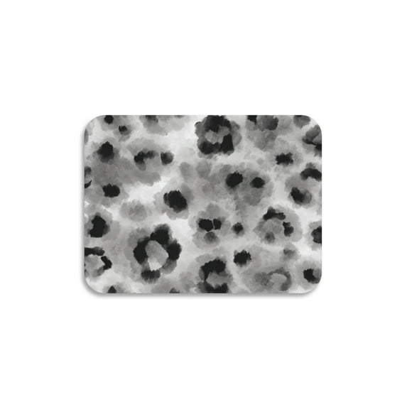 Dish Drying Mat Absorbent Dish Drainer Kitchen Counter 15.7x11.8inch Dish Drying Pad for Countertops Sinks Draining Racks Watercolor Leopard Spots