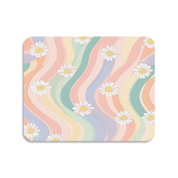 Dish Drying Mat Absorbent Dish Drainer Kitchen Counter 19.7x15.7inch Dish Drying Pad for Countertops, Sinks, Draining Racks Pastel Rainbow Colors Pattern