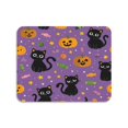 thumbnail image 1 of Dish Drying Mat Absorbent Dish Drainer Kitchen Counter 19.7x15.7inch Dish Drying Pad for Countertops Sinks Draining Racks Black Cats and Candy, 1 of 9