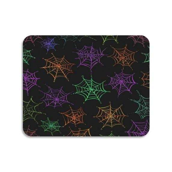 Dish Drying Mat Absorbent Dish Drainer Kitchen Counter 19.7x15.7inch Dish Drying Pad for Countertops Sinks Draining Racks Neon Spider Webs