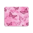 thumbnail image 1 of Dish Drying Mat Absorbent Dish Drainer Kitchen Counter 19.7x15.7inch Dish Drying Pad for Countertops Sinks Draining Racks Pink Butterfly Pattern, 1 of 9