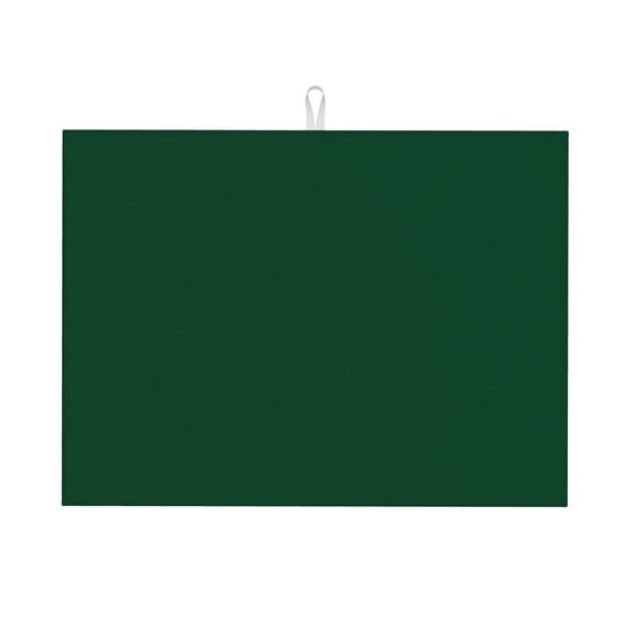 Dish Drying Mat, Absorbent Microfiber Kitchen Counter Mat for Dishes, Pots and Pans, British Racing Green Large 18x24in
