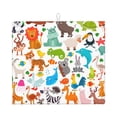 thumbnail image 1 of Dish Drying Mat, Animals Highly Absorbent Drying Matt Kitchen Counter, Dish Mat Drying Pad Dishes Drainer Mats for Kitchen Counter or Sink, 16 x 18 inch, 1 of 6