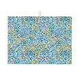 thumbnail image 1 of Dish Drying Mat, Blue spotted pattern Absorbent Microfiber Kitchen Mat, Heat Resistant Drying Mat Kitchen Counter for Dishes, Utensils, Pots, Pans, Drainer Mats 18x24in, 1 of 7