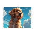 thumbnail image 1 of Dish Drying Mat, Cartoon Cloud Puppy Absorbent Microfiber Kitchen Mat, Heat Resistant Drying Mat Kitchen Counter for Dishes, Utensils, Pots, Pans, Drainer Mats 18x24in, 1 of 7
