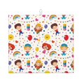 thumbnail image 1 of Dish Drying Mat, Childrens party Highly Absorbent Drying Matt Kitchen Counter, Dish Mat Drying Pad Dishes Drainer Mats for Kitchen Counter or Sink, 16 x 18 inch, 1 of 6
